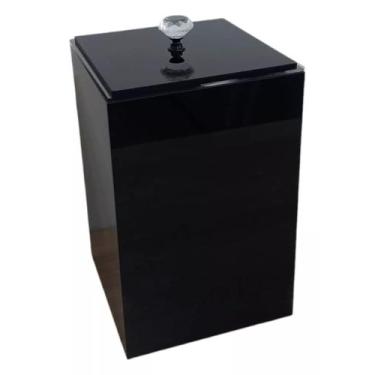 Imagem de Lixeira Luxo Lavabo e Banheiro Esconde Sacola - Fabrica de Utilidades,