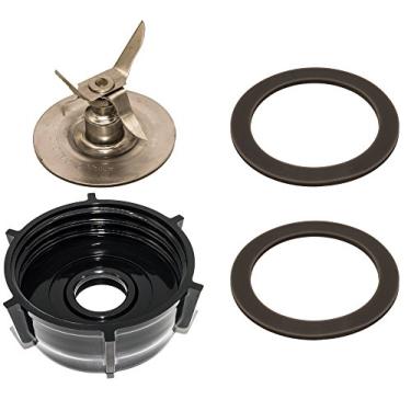 Imagem de Blendin Lâmina de trituração de gelo com 2 juntas e base de frasco, compatível com liquidificador Oster e Osterizer