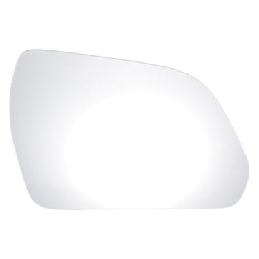 Imagem de X AUTOHAUX Substituição de vidro retrovisor do lado direito do passageiro do carro com placa de suporte vidro branco não aquecido para Hyundai IX25 Creta 2014-2017