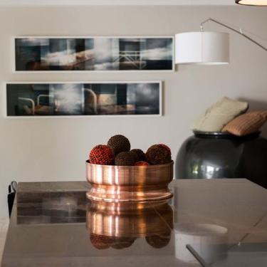 Imagem de Centro de Mesa Spin Médio Cobre - St James