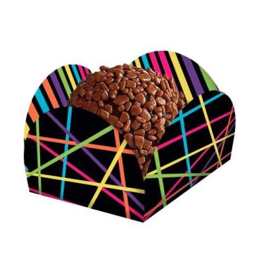 Imagem de Forminha para Docinho - Festa Neon - 40 unidades - Festcolor