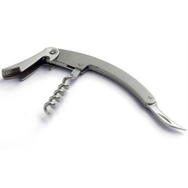 Imagem de Saca rolhas com abridor e Canivete Sommelier TopGet