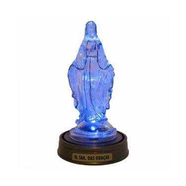 Imagem de Luminária Imagem Nossa Senhora Das Graças Santíssima Virgem Maria Luze