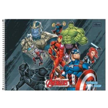 Imagem de Caderno desenho 080 avengers tilibra 309