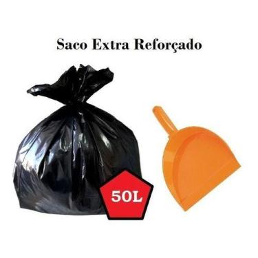 Imagem de Saco De Lixo Extra Reforçado 50lt - 3 Kg - HIGIPACK