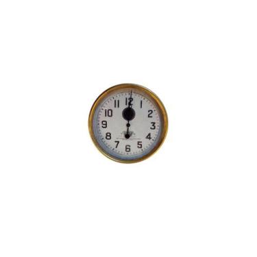 Imagem de Relogio Analogico De Parede Redondo Dourado Formosa - LUXdecor Casa e 