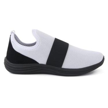 Imagem de Tenis Meia Masculino Casual Sem Cadarço Leve Confortável Palmilha Anat