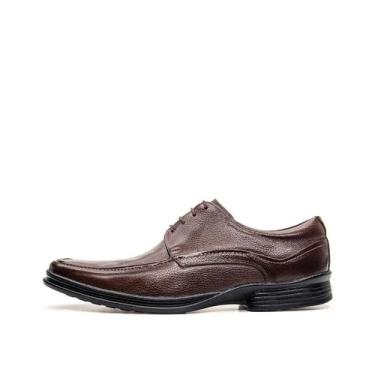 Imagem de Sapato Masculino Ultra Comfort Flex 3803 Dark Brown - Zapattero
