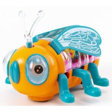 Imagem de Brinquedo Abelha Dançante Musical, Anda  Com Luzes Coloridas  Engrenag