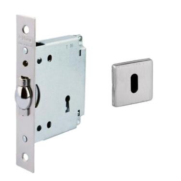 Imagem de Fechadura 1010 rolete St2 45mm interna escovada lafonte - La fonte