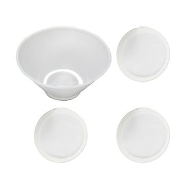 Imagem de Kit Coador De Leite 15 Cm Nylon Injesul 3 Telas De Reserva