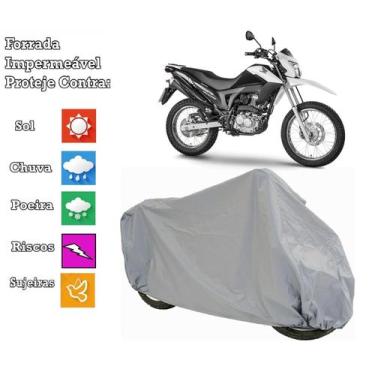 Imagem de Capa Cobrir Moto Honda Nxr Bros 100 % Impermeável E 100% - Bezzter