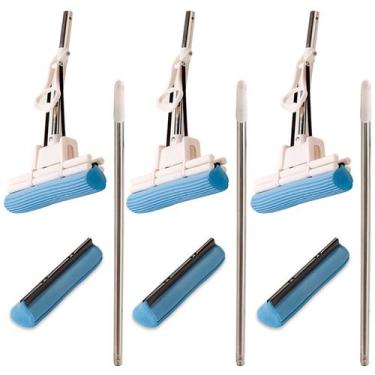 Imagem de Kit 3 Unidades Rodo Mágico 27cm Com 3 Refis - Vendasshop