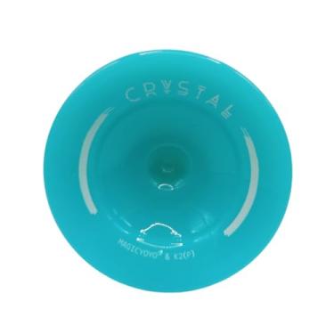 Imagem de Ioiô Profissional MagicYoyo K2 Cristal Opaco com Rolamento Alta Performance e Precisão (Azul Claro)