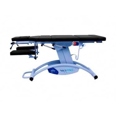 Imagem de Maca Elétrica Drop Base Branca com 04 Drops para Osteopatia e Quiropraxia - Arktus - Preto