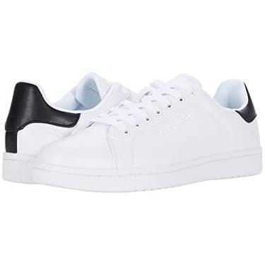 Imagem de Calvin Klein Bota masculina Leto, Branco/Preto 185, 39
