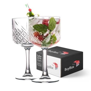 Imagem de the mask el turko Taça Queen de vidro extra grande, taças vintage cupê, taças de vinho grandes. Coquetel, champanhe, Margarita. Vidro de haste longa (500 ml) (conjunto Queen com 2)