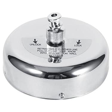 Imagem de Varal de Parede Retrátil, Varal Retrátil de 2,8 M Feito Em Aço Inox 304 Com Ajustável, Suporta até 15 Kg, para Exterior e Interior