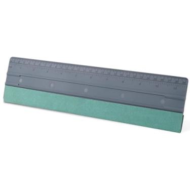 Imagem de Rodo de feltro, ferramenta de rodo de vinil com régua de escala, rodo de embrulho de carro, raspador de matiz de janela para papel de parede de carro, papel de parede gráfico, alisamento de janela,