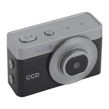 Imagem de Câmera Digital de Alta Definição 1080P 30FPS, Câmera Miniatura Com Zoom 16X e Foco Automático AF, Tela de 0,96 Polegadas, Bateria de 180mAh, Armazenamento de 128GB, Estabilização