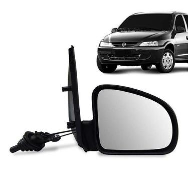 Imagem de Retrovisor Celta 2000 2001 2002 2003 2004 05 A 2006 Controle - Retrove