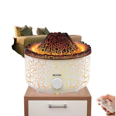 Imagem de Maquina de Aromaterapia Vulcânica com Controle Remoto Bivolt 15W 560ml