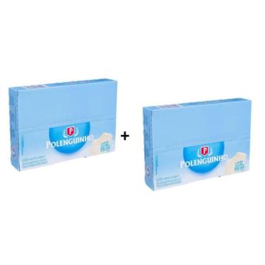 Imagem de 2 caixas de Queijo Polenguinho Light c/ 72 Unidades cada total 144 uni