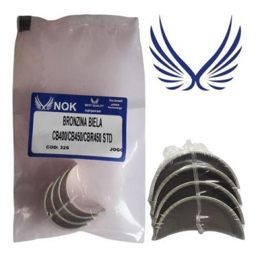 Imagem de Bronzina Biela Honda Cb 400 Cb 450 Cbr 450 Std Marrom - NQK