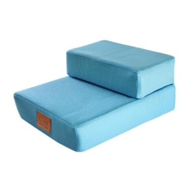 Imagem de IEUDNS Passos de cachorro para cama alta 2 passos Anti -Slip Slip Washable confortável escadas para cães para pequenos degraus para gatos para pequenos