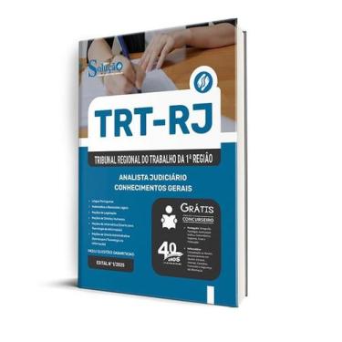 Imagem de Apostila TRT-RJ  - Analista Judiciário - Conhecimentos Gerais - Editor