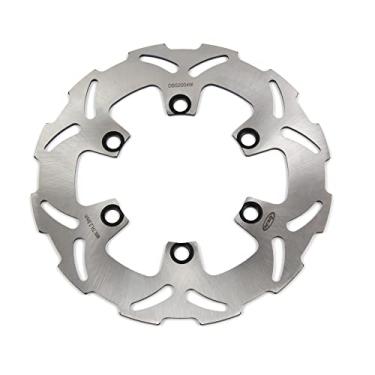 Imagem de 1 peça de rotor de disco de freio traseiro compatível com Kawasaki KDX 125 1990-1999, KDX 220 1994-1996, KDX 250 1991-1993, peças de acessórios de reposição de motocicleta