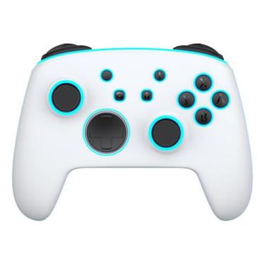 Imagem de Linyuvo Gamepad Joystick Sem Fio Ks11 Para Nintendo Switch (Branco)