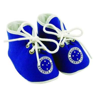 Imagem de Chuteirinha Bebê Cruzeiro Azul Revedor, G