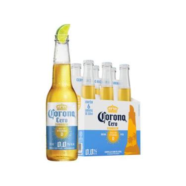 Imagem de Cerveja Corona Sunbrew Cero sem Álcool 6 Unidades 330ml