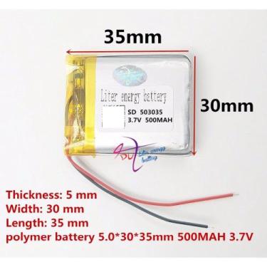 Imagem de Bateria Gps Compativel Bryton Rider 420 Ae503034p 1.89wh - bgb