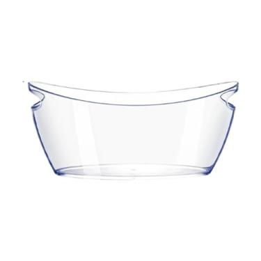 Imagem de SiaBiced Balde de gelo para festas Drinks Tuba de gelo Drink Bucket Champagne Wine Bucket para Champagne