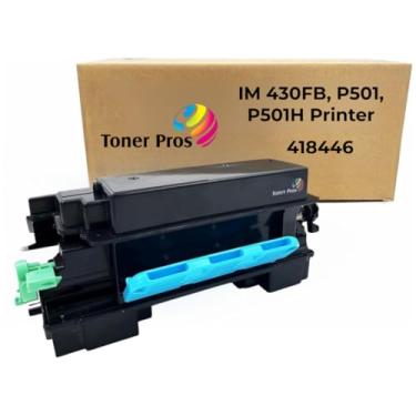 Imagem de Toner Pros (TM) Toner preto (418446) compatível com [alto rendimento] para impressora Ricoh IM 430FB P501 – Preto 14.000 páginas