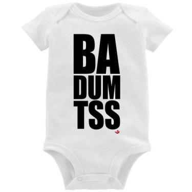 Imagem de Body Bebê BA DUM TSS - Foca na Moda, Branco, GG