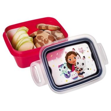 Imagem de Marmita Trava Casa Magica Da Gabby 630 Ml Plasútil