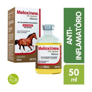 Imagem de Meloxinew 3% Vetnil Anti-Inflamatório Injetável 50ml