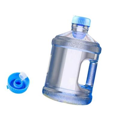 Imagem de Deevoka Distribuidor de água Bottle Water Jug reutilizável com alça o recipiente claro balde de água engarrafada para acampamento ao ar livre cozinha, 3l