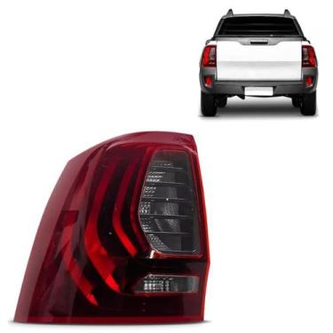 Imagem de Lanterna traseira duster oroch 2015 2016 2017 2018 2019 - TYC, Esquerd