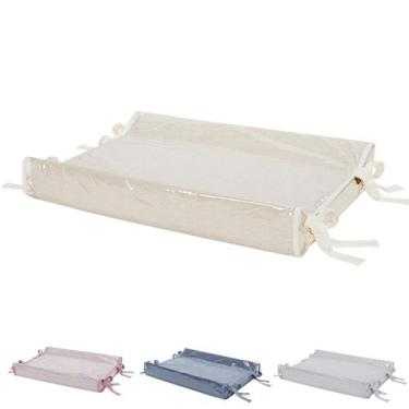 Imagem de Trocador de Bebê Cômoda Americano Batistela Baby Linho Bege