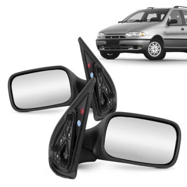 Imagem de Par Retrovisor Externo Palio G1 1996 A 2000 4 Portas Fixo