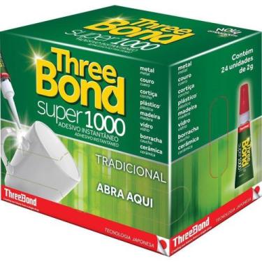 Imagem de Cola Super 1000 2g - 24 unidades - Three Bond