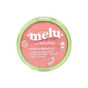 Imagem de Blush Compacto Facial Melu By Ruby Rose Alta Fixação 10g, Bubblegum