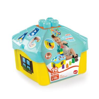 Imagem de Brinquedo Didático de Encaixar Casinha de Atividades Dismat Unissex