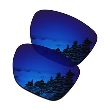 Imagem de SmartVLT Lentes de reposição masculinas azul pacífico para óculos de sol Oakley Crossrange XL OO9360