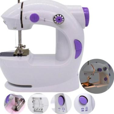 Imagem de Mini Máquina De Costura Compacta Silenciosa 110V 220V - Lippin, Bivolt