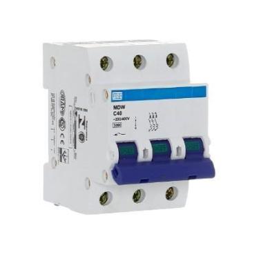 Imagem de Disjuntor Tripolar Din Curva C MDWP 40A - Weg